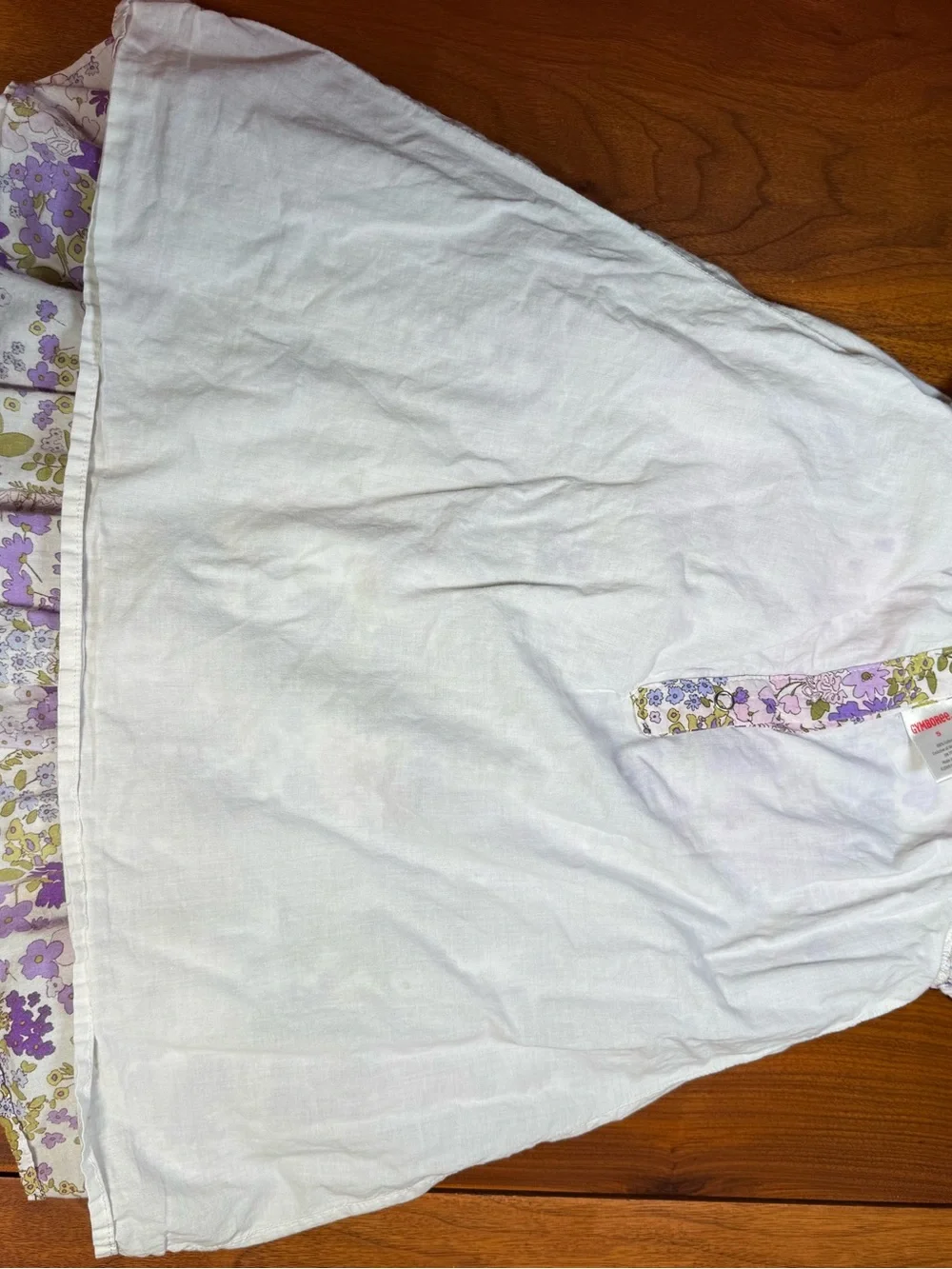 Gymboree floral purple dress size 5